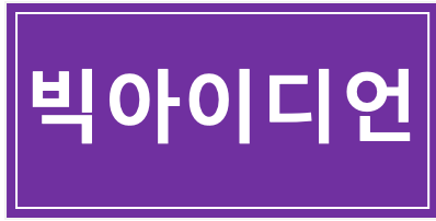 (주)빅아이디언의 기업로고