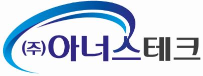 (주)아너스테크의 기업로고