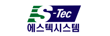 (주)에스텍시스템의 기업로고