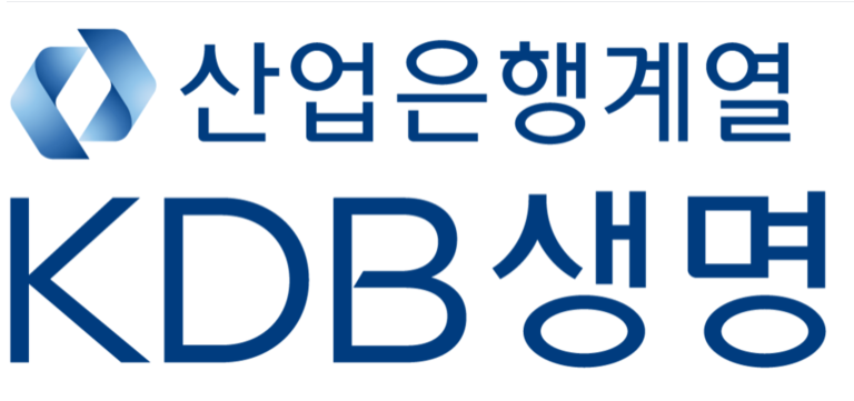 한국산업은행의 계열사 케이디비생명보험(주)의 로고