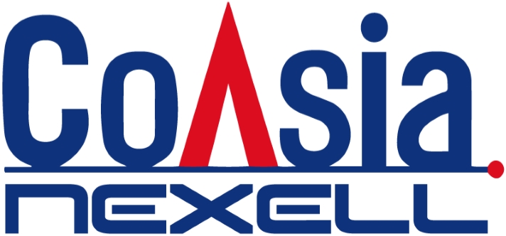 코아시아의 계열사 (주)코아시아넥셀의 로고