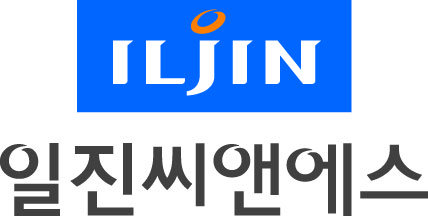 일진의 계열사 일진씨앤에스(주)의 로고