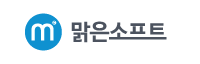 (주)맑은소프트의 기업로고