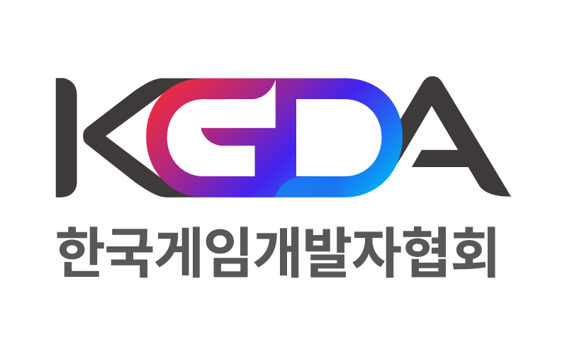 (사)한국게임개발자협회의 기업로고