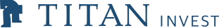 대성문의 계열사 (주)타이탄인베스트의 로고