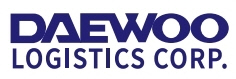 대우로지스틱스의 계열사 (주)울산국제물류센터의 로고
