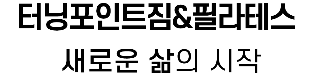 터닝포인트짐 연수점의 기업로고