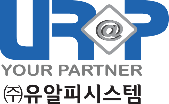 (주)유알피시스템의 기업로고