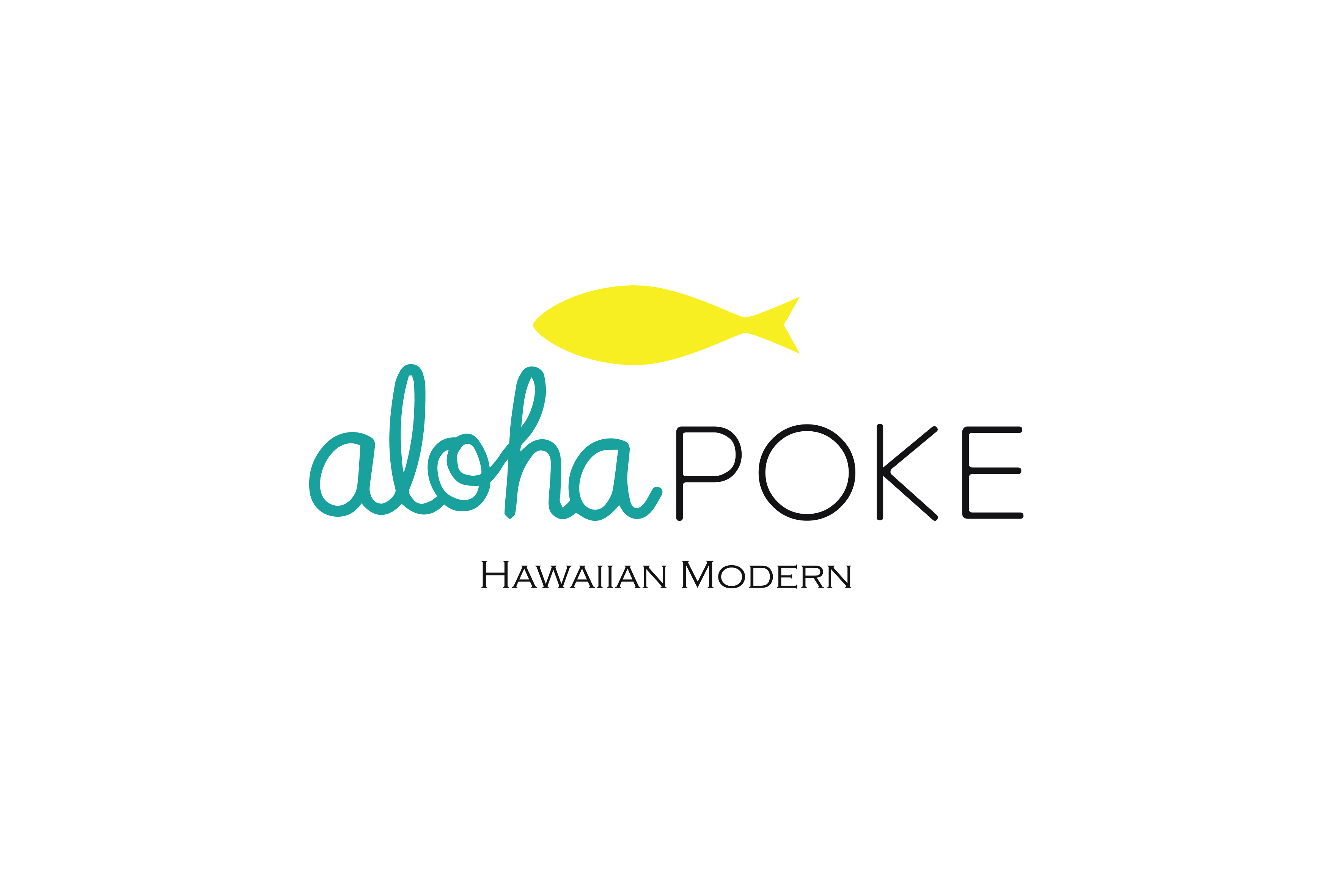 알로하포케 학동점 (Aloha Poke)의 기업로고