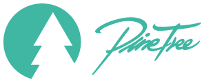 메가스터디의 계열사 (주)파인트리컴퍼니의 로고
