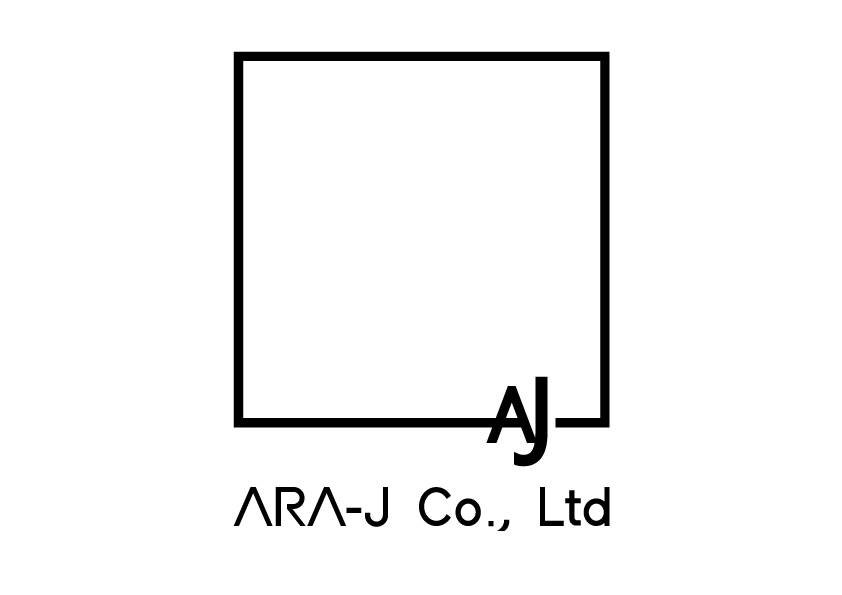(주)아라제이의 기업로고
