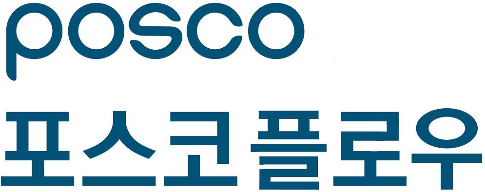 포스코의 계열사 포스코플로우(주)의 로고