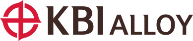 KBI의 계열사 케이비아이알로이(주)의 로고