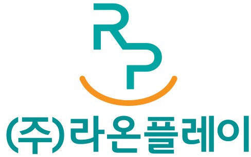 (주)라온플레이의 기업로고