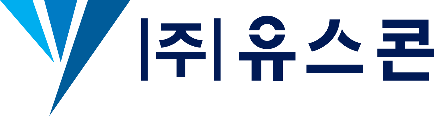 (주)유스콘의 기업로고