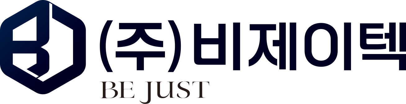 (주)비제이텍의 기업로고