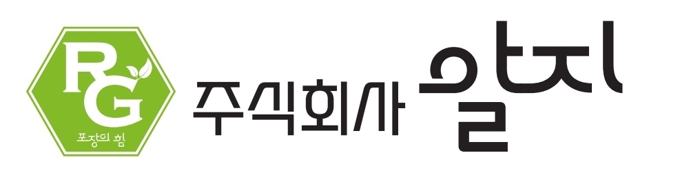 (주)알지의 기업로고