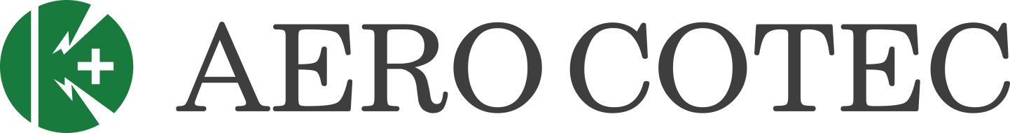 코텍의 계열사 (주)에어로코텍의 로고