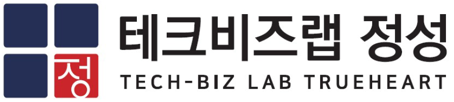 (주)테크비즈랩정성의 기업로고