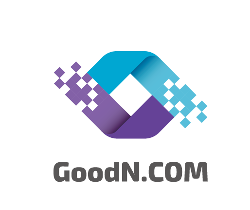 원텍의 계열사 (주)굿엔닷컴의 로고