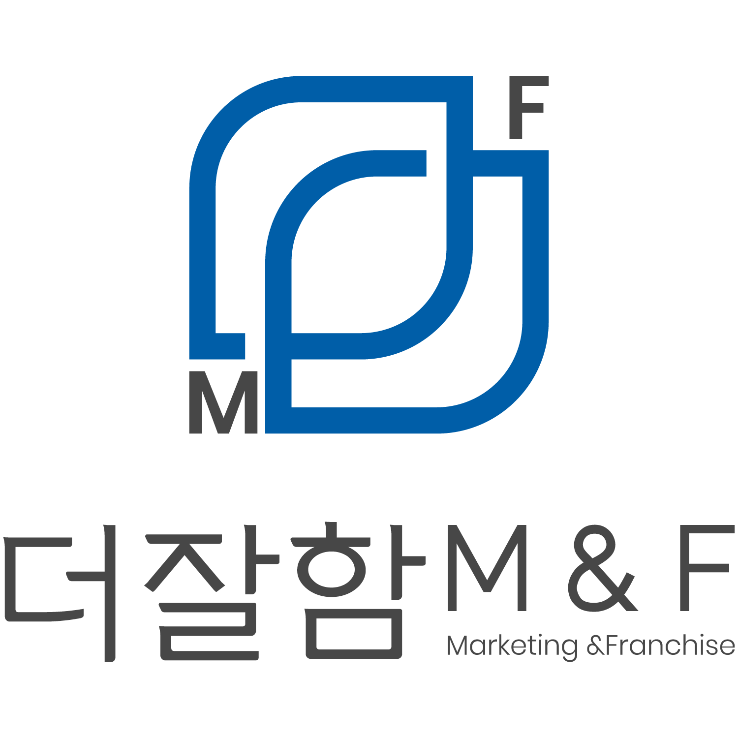 더(The) 잘함 엠엔에프 (M&F)의 기업로고