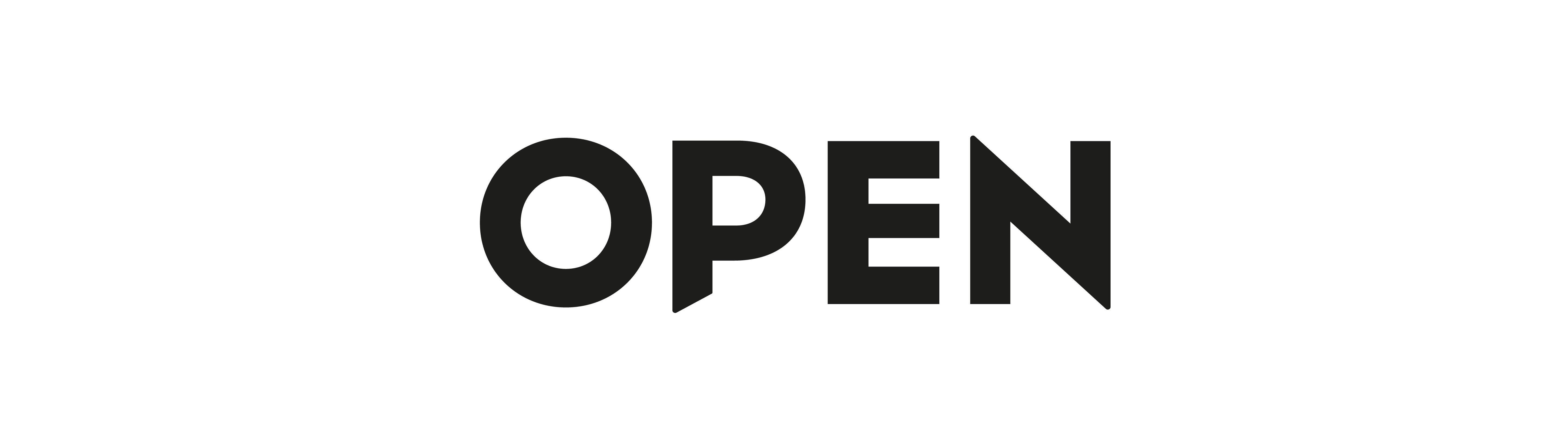 (주)오픈의 기업로고