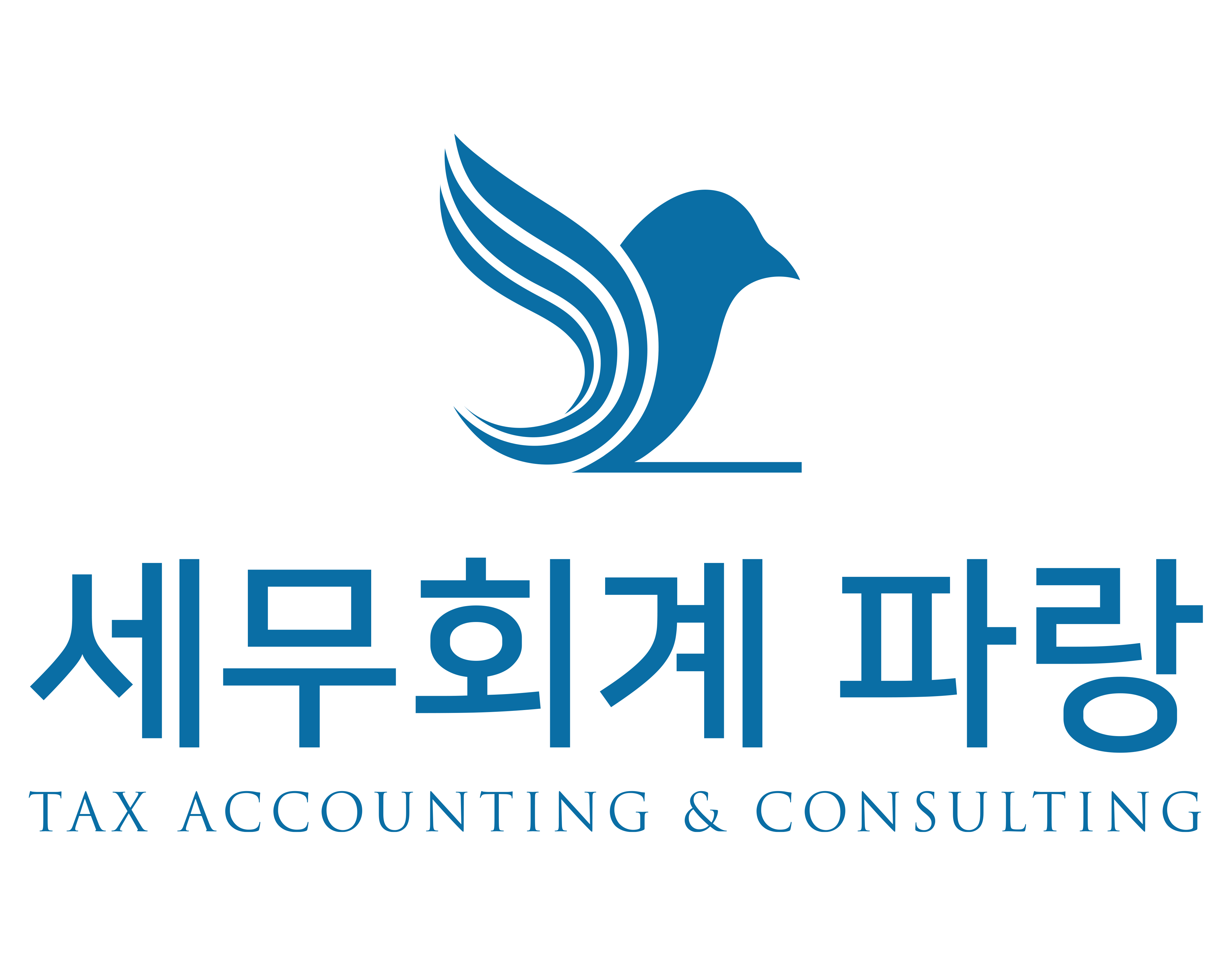 세무회계 파랑의 기업로고