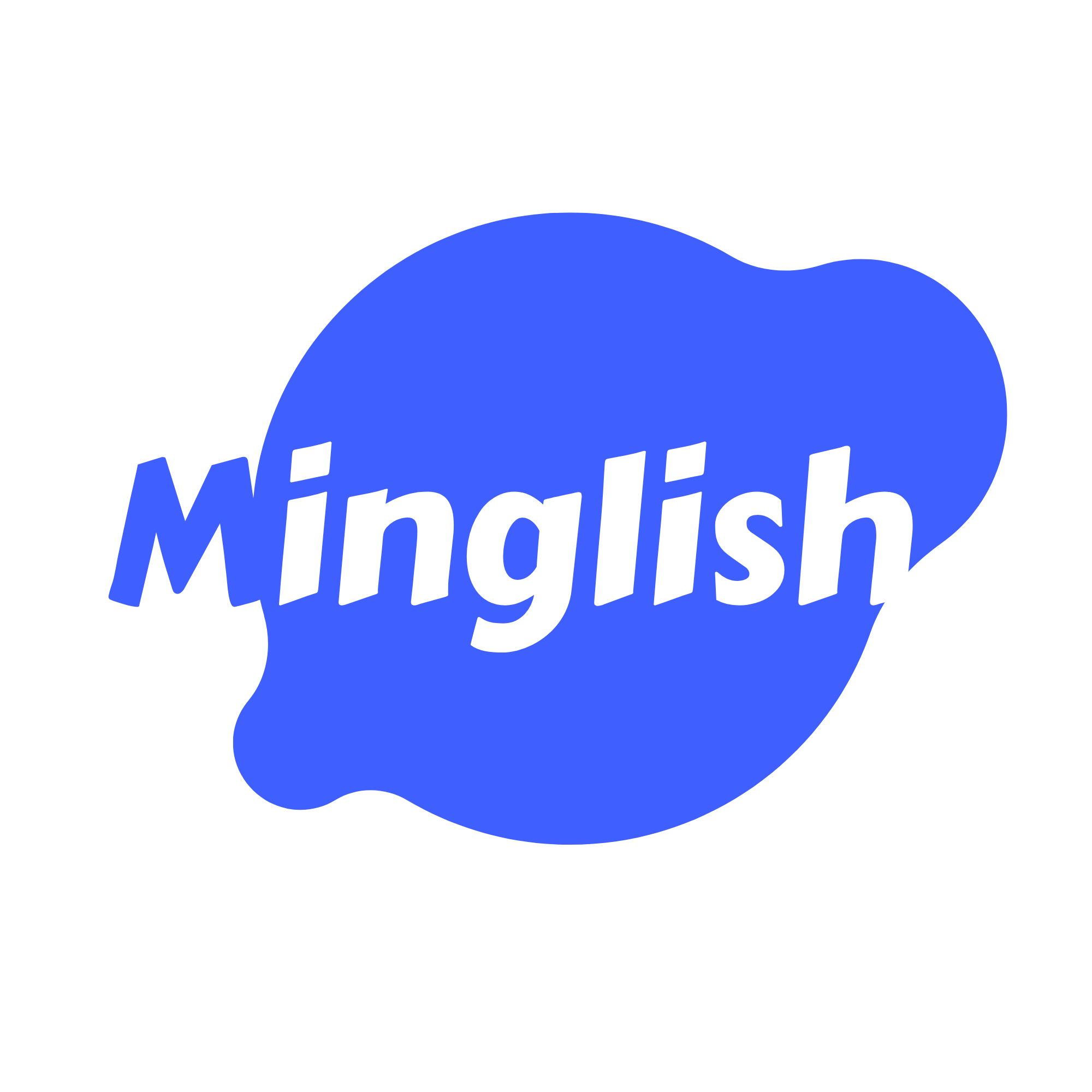 밍글리쉬 영어(Minglish)의 기업로고