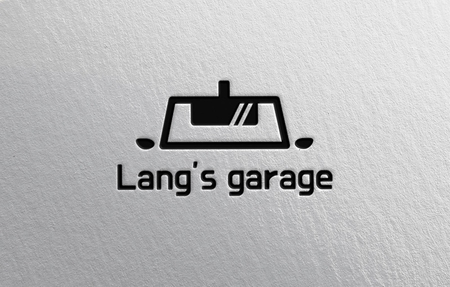 랭스게라지(Lang'sgarage)의 기업로고