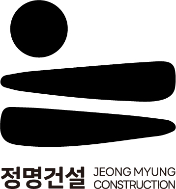 정명건설의 기업로고