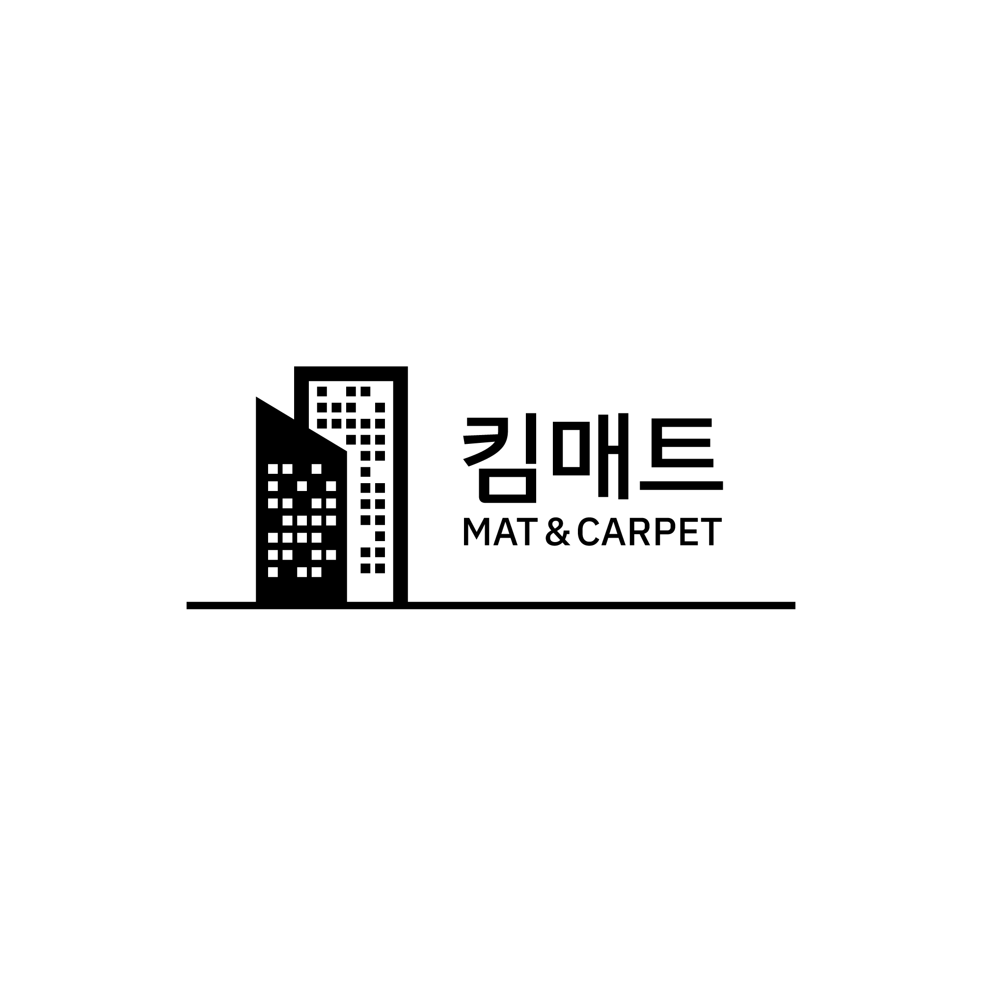 (주)킴매트의 기업로고