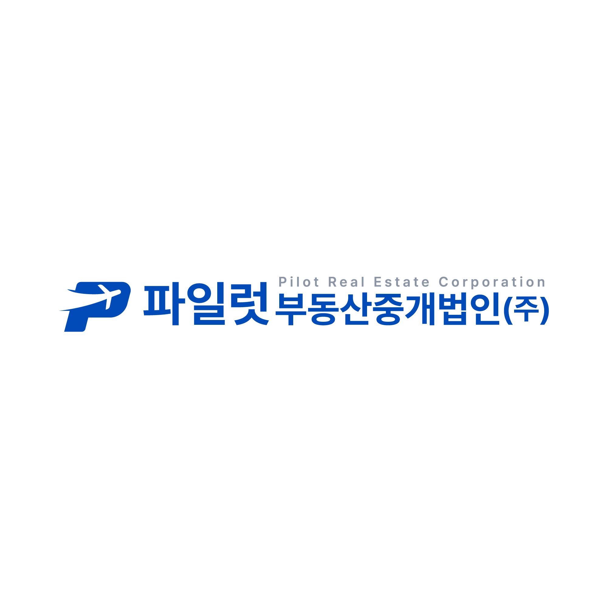 파일럿부동산중개법인주식회사의 기업로고