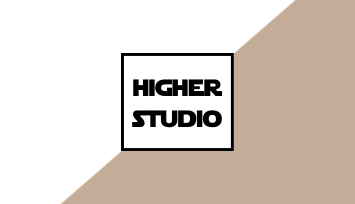 하이어스튜디오(higherstudio)의 기업로고