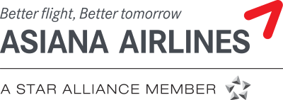 채용 운송운수 대기업 아시아나항공의 로고 이미지