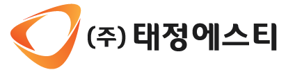 (주)태정에스티의 기업로고