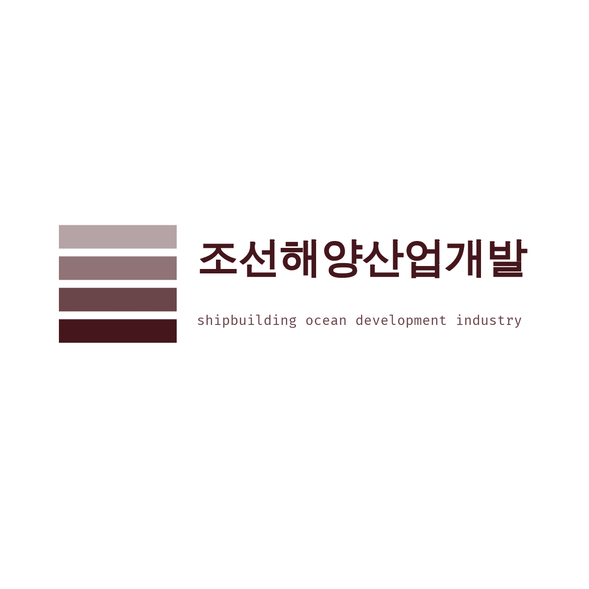 조선해양산업개발 주식회사의 기업로고