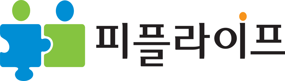 피플라이프(주)의 기업로고