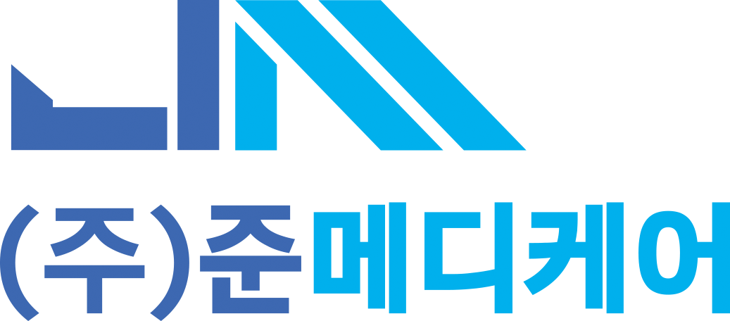 (주)준메디케어의 기업로고