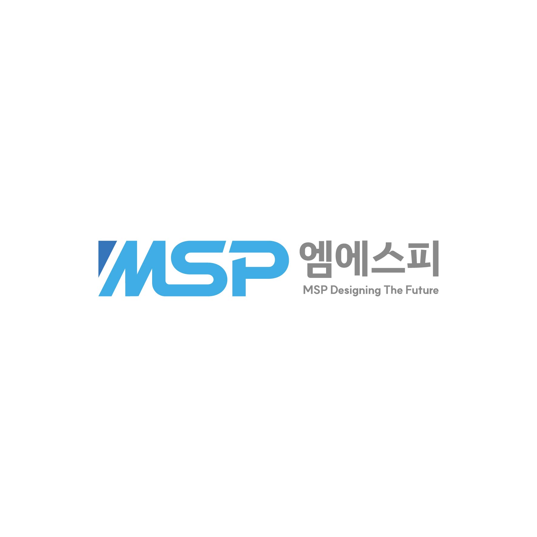 (주)엠에스피의 기업로고