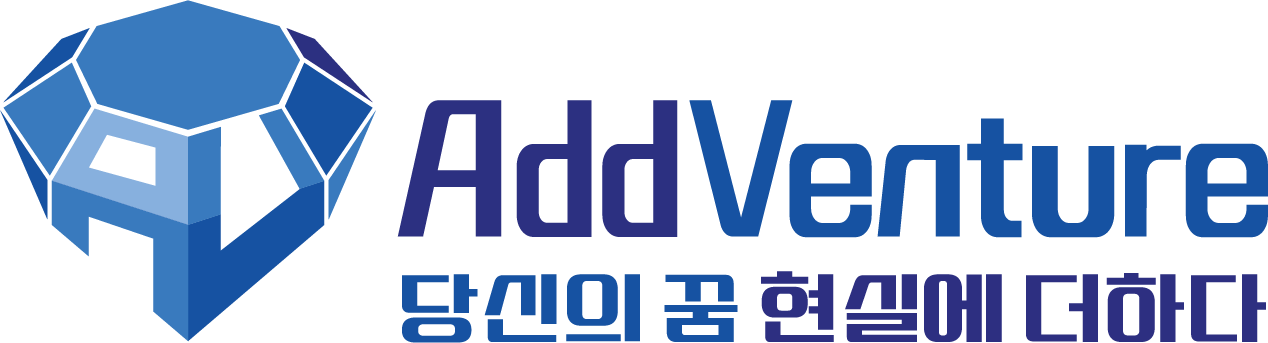 주식회사애드벤처(Addventure Inc.)의 기업로고