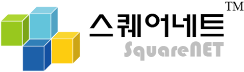 스퀘어네트(주)의 기업로고