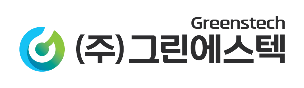 (주)그린에스텍의 기업로고