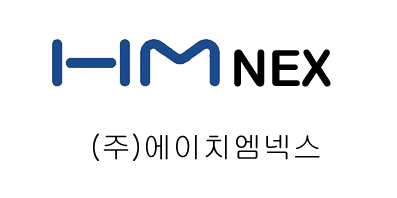 (주)에이치엠넥스의 기업로고