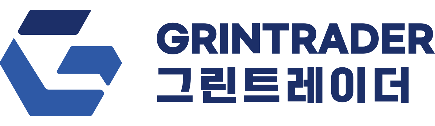 (주)그린트레이더의 기업로고