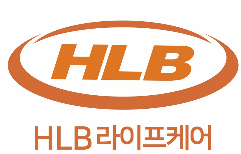 (주)에이치엘비라이프케어의 기업로고