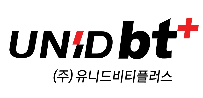 (주)유니드비티플러스(군산공장)의 기업로고