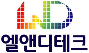 (주)엘앤디테크의 기업로고
