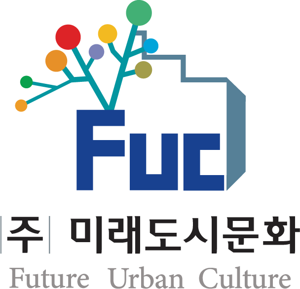주식회사미래도시문화의 기업로고