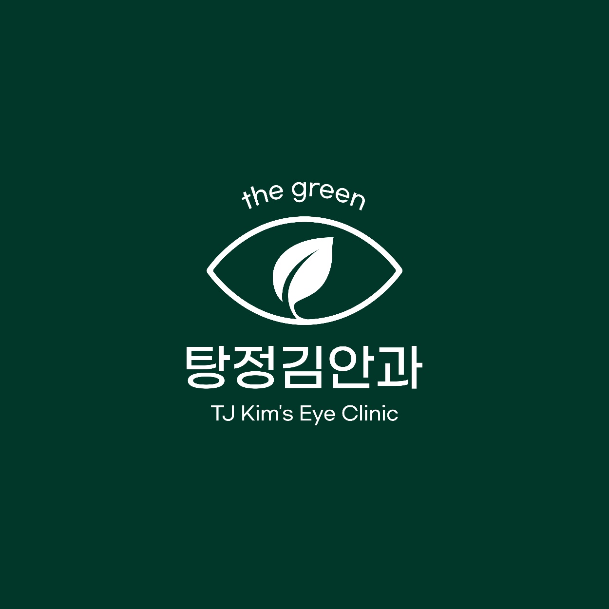 탕정김안과의 기업로고