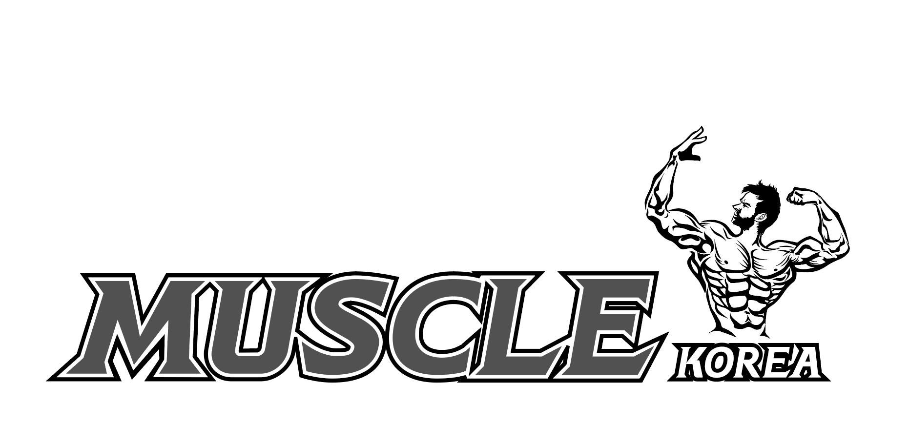 머슬코리아(MuscleKorea)의 기업로고
